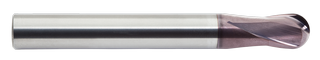 Фреза твердосплавная TuffCut® DM, 2 зуб. сферическая с обнижением 156 1000N30A