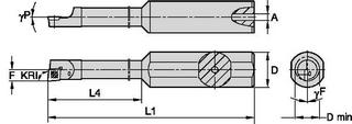 Державка твердосплавная CCBM4816225RWG