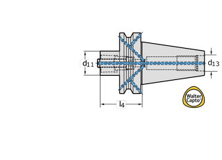 Адаптер ScrewFit и инструментальная оснастка C4-390B.55-40 060