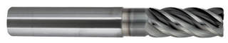 Фреза твердосплавная TuffCut® XT, 5 зуб. серия 3xD с обнижением и радиусом на торце 278 1600N3-3.0RB