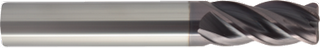 Фреза твердосплавная TuffCut® XR, 4 зуб. c радиусом на торце 177 1600-2.0RA