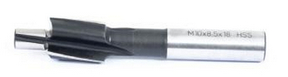 Цековка из быстрорежущей стали HSS-E MTE M12