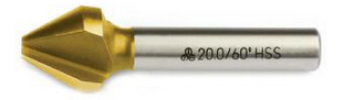 Зенковка из быстрорежущей стали HSS DIN334/C Dк8