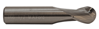 Фреза твердосплавная TuffCut® GP, короткая 2 зуб. сферическая 16625000A