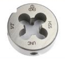 Плашка из быстрорежущей стали HSS DIN223/B UNC 3/8"X16