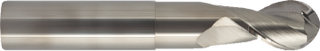 Фреза твердосплавная TuffCut® X-AL, 2 зуб. сферическая, по алюминию, с обнижением 135B 0800N3