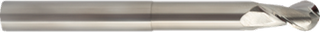 Фреза твердосплавная TuffCut® X-AL, 2 зуб. сферическая, по алюминию, с обнижением 135B 0600N5