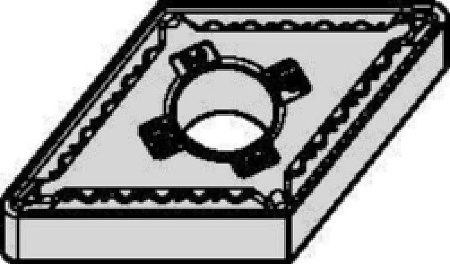 Пластина твердосплавная DNMG110404UFWM15CT