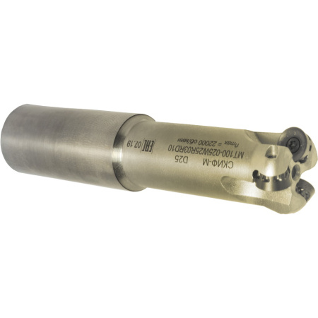 Фреза концевая с пластинами MT100-025W25RX03RD08