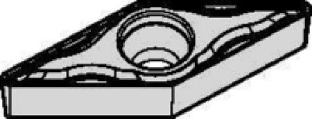 Пластина твердосплавная VBMT160402FPWP25CT