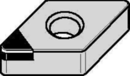 Пластина твердосплавная с PCD DNGA150408FSTWDN25U