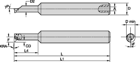 Державка GSPI375625155LWG