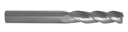 Фреза твердосплавная TuffCut® X-AL, 3 зуб. по алюминию, с обнижением, для черновой обработки 137VF 1