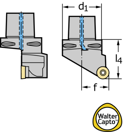 Инструмент CaptoTM C5-SRSCL-35060-08