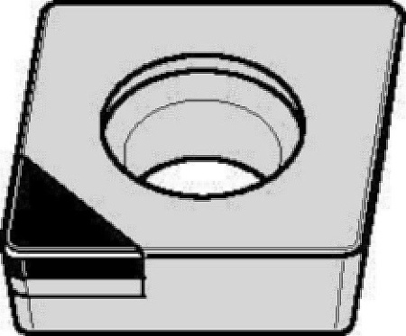Пластина твердосплавная с PCD CCGW060204FSTWDN25U