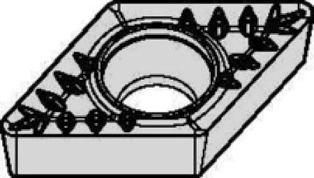 Пластина твердосплавная DCMT11T312MPWP15CT