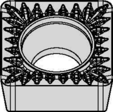Пластина твердосплавная SCMT120408MPWK15CT