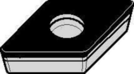 Пластина твердосплавная c PCBN DCGW070204S01015CWBH10P